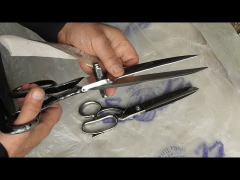 Видео: Ремонт и заточка портновских ножниц