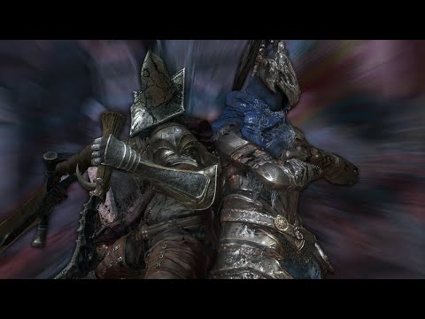 Видео: Dark Souls III — бесшовный кооператив, но мы — Арториас и Хранители Бездны.