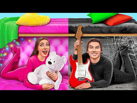 Видео: Секретный Домик Под Кроватью | Смешные Моменты от Trend DO Challenge