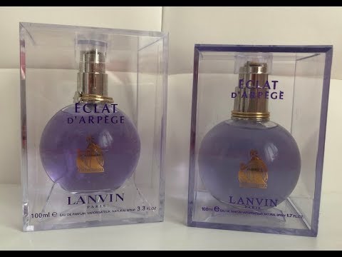 Видео: Lanvin Eclat -копия и оригинал!Сравнение!