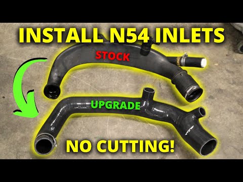 Видео: Как: ПРОСТАЯ установка воздухозаборников VRSF 335i (без резки!)