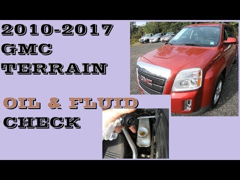 Видео: Как проверить масло и жидкости GMC Terrain 2010-2017