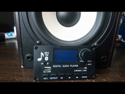 Видео: Microlab Solo MK3 - установка MP3-модуля с Bluetooth  из Китая.