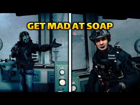Видео: Призрак и Грейвс злятся на мыло! | Небольшая отсылка к оригинальному MW3 | MW2 2022