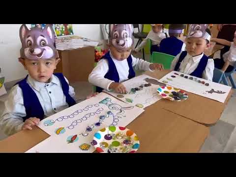 Видео: Кіріктірілген ұйымдастырылған іс-әрекет. Тақырыбы: "Бауырсақ"ертегісі. Тәрбиеші Муликова Надира