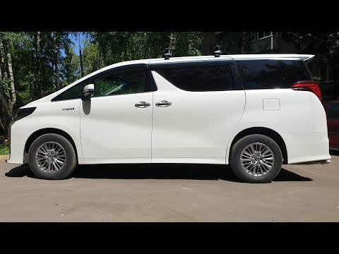 Видео: Ч5. Подготовка к дороге. Alphard Hybrid AYH30. Увеличение клиренса. 225/65/17+проставки в круг 2см.