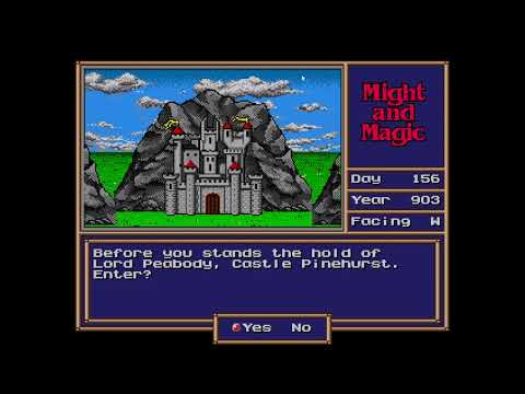 Видео: Квест лорда Хаарта. Замок Ксабран. Might and Magic II: Gates to Another World #61