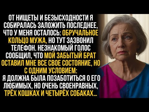 Видео: На грани нищеты, я собиралась заложить кольцо мужа, но звонок от адвоката моего брата изменил всё…
