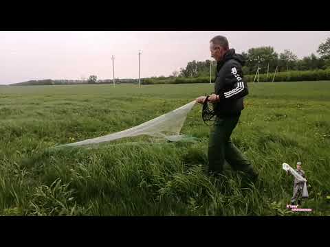Видео: Кастинговые сети 5м яч30 3.5м яч25