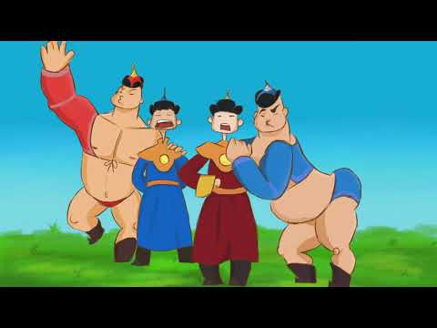 Видео: Бөх Барилдаан / Mongolian Wrestling