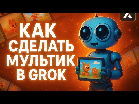 Видео: Как бесплатно сделать мультик в Grok \ Делаем длинный ролик в ИИ