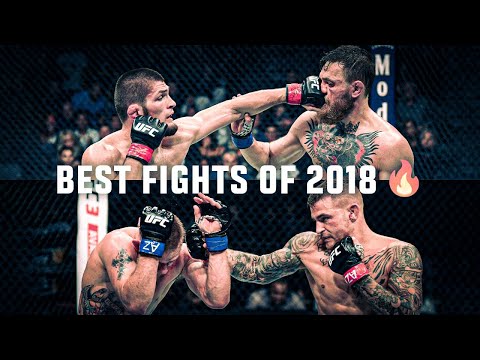 Видео: Марафон лучших боёв UFC 2018 года