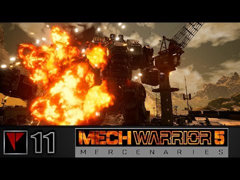 Видео: MechWarrior 5 Mercenaries #11 - Первый удар