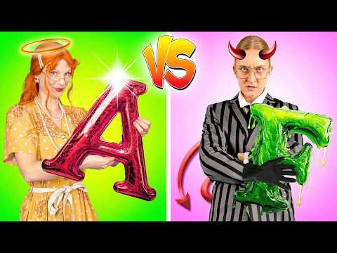 Видео: Хороший учитель против плохого учителя 🤯 Эпичные школьные лайфхаки и гаджеты