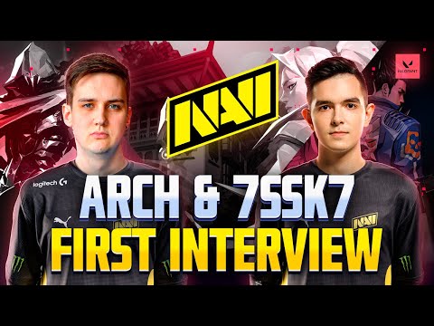 Видео: arch & 7ssk7 — Первое Интервью (NAVI VALORANT)