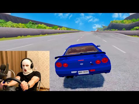 Видео: Эти вёдра не доедут! Опасные маневры 4 BeamNG.drive