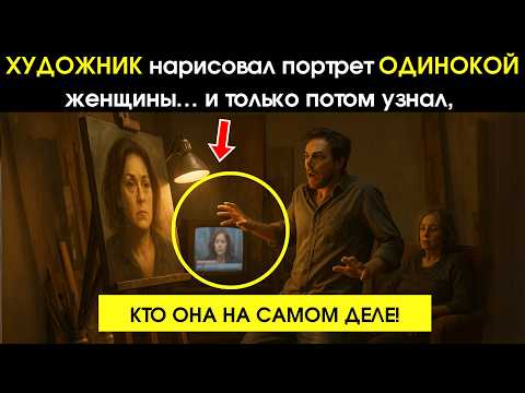 Видео: ХУДОЖНИК нарисовал портрет ОДИНОКОЙ женщины… и только потом узнал, КТО ОНА НА САМОМ ДЕЛЕ!