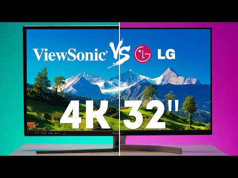 Видео: Недорогой 4К 32 Дюйма монитор LG 32UN650-W и ViewSonic VX3211-4K-MHD обзор