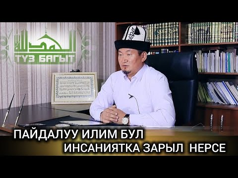 Видео: ПАЙДАЛУУ ИЛИМ БУЛ ИНСАНИЯТКА ЗАРЫЛ НЕРСЕ.УСТАЗ НЕМАТУЛЛА АЖЫ