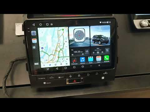 Видео: Toyota Land Cruiser 200 установка Андроид магнитолы Navi Systems 4/64 7862