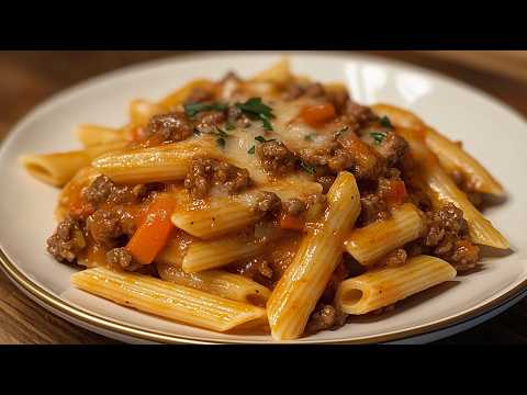 Видео: Вкусная паста с фаршем, которую любит вся моя семья! Я готовлю её снова и снова!