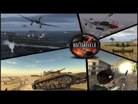 Видео: Вся техника в игре Battlefield 1942.