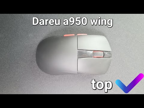 Видео: Игровая мышь имба dareu a950 air, 35 грамм безумия.
