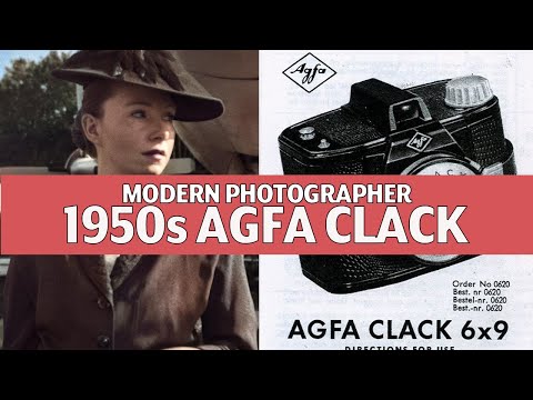 Видео: СОВРЕМЕННЫЙ ФОТОГРАФ ПРОБУЕТ AGFA CLACK 1950-Х ГОДОВ