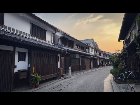 Видео: 4K Прогулка по Японии | Исторический квартал Бикан в Курасики – Традиционный город-канал