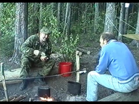 Видео: На Волгу в Конаково с Наташей на майские праздники 2001 года.  Встреча с В И  Байбаковым.