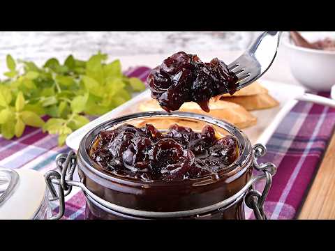 Видео: 🧅Луковый Конфитюр / Джем / Мармелад с Вяленой Клюквой и красным вином! Onion confiture🧅🍷