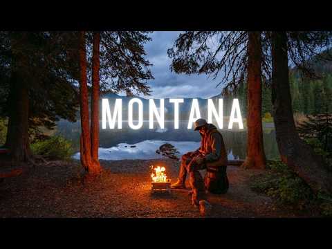 Видео: Осенний кемпинг на грузовике в Монтане с собакой