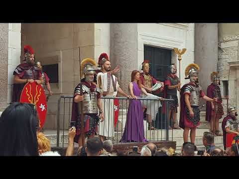 Видео: Сплит.Дворец Диоклетиана.