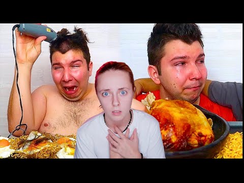 Видео: ПОЛНЫЙ ШОК 😱 Мукбангер сошел с ума 🔥 Реакция на Никокадо Авокадо