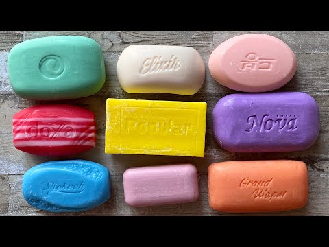 Видео: ASMR Soap cutting | Soap Carving|Резка мыла  | ASMR