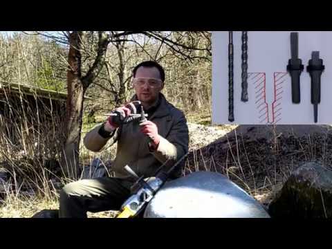 Видео: Как правильно сверлить камень.