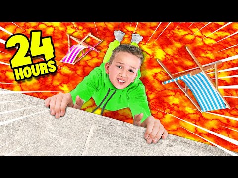 Видео: ЭКСТРЕМАЛЬНОЕ ИСПЫТАНИЕ: ПОЛ — ЭТО ЛАВА