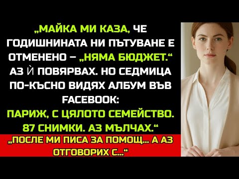 Видео: Семейството ми отиде в Париж без мен, излъгаха ме за „бюджетни проблеми“ — после поискаха 5000 лева.