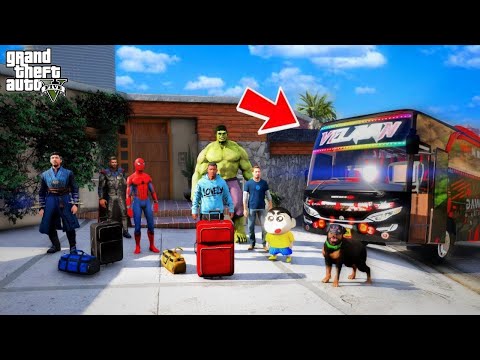 Видео: ФРАНКЛИН ДОСТАРЫМЕН АВТОБУСПЕН САЯХАТҚА ШЫҚТЫ (GTA V)