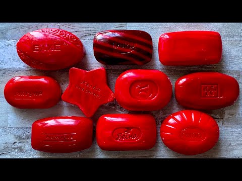 Видео: ASMR SOAP| Cutting colored soaр | Soap Carving| Резка крашенного мыла