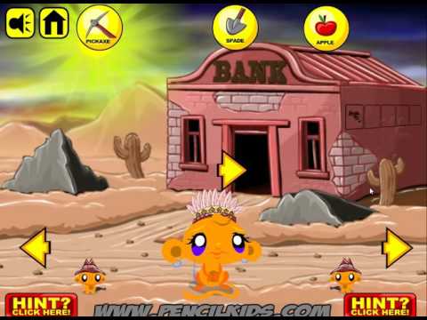 Видео: Счастливая обезьянка на Диком Западе 2 прохождение Monkey GO Happy Western 2 walkthrough
