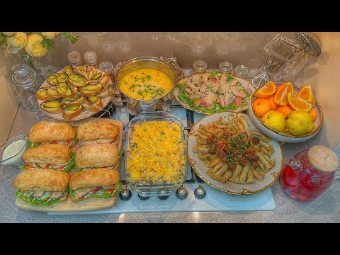 Видео: СНОВА МНОГО НАГОТОВИЛА 😍 ЖАЙМА - КАЗАХСКОЕ БЛЮДО, ПАНИНИ, САЛАТ ЗА 3 МИНУТЫ И МНОГОЕ ДРУГОЕ 😍