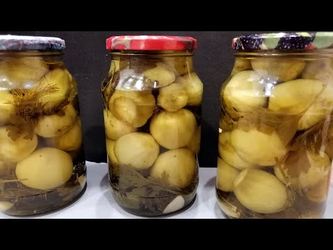 Видео: Маринованные зеленые помидоры на зиму - быстро и просто.