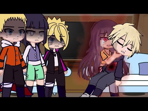 Видео: Боруто и его друзья + реакция Наруто и Хинаты Химавари x Иноджин