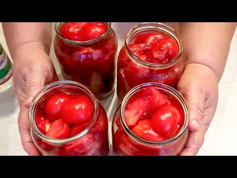 Видео: Уникальный салат из помидор! Совсем без специй!