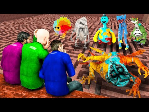 Видео: СЕМЬЯ ПОППИ ПЛЕЙТАЙМ 4 В ЛАБИРИНТЕ! УГАР И БЕЗУМИЕ В Garry`s Mod