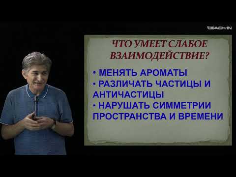 Видео: Парфенов К.В. - Физика без формул - 8. Взаимодействие, которого почти нет