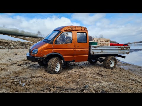 Видео: ГАЗЕЛЬ 3302 Фермер на радиоуправлении! RC 4x4