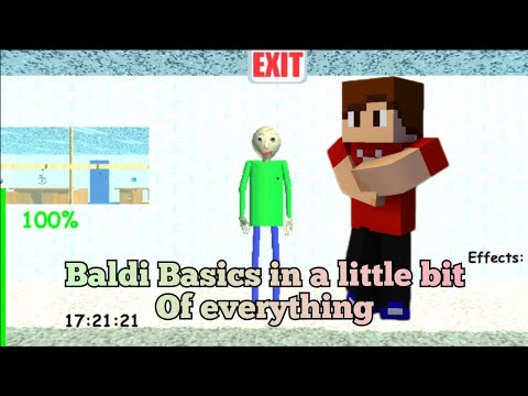 Видео: БАЛДИ ИЗМЕНИЛ ГРАФОН | Baldi Basics in a little bit of everything | Baldi VS Lawrence