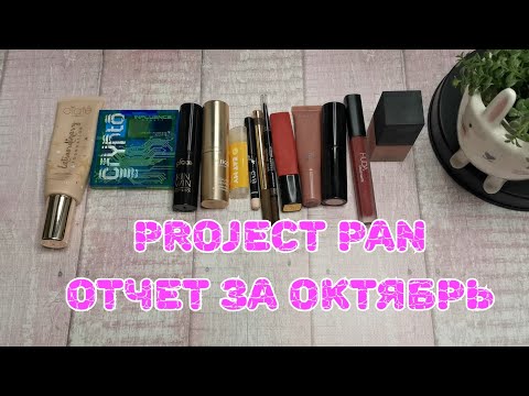 Видео: 📏📏📏 Project pan. Отчет за октябрь